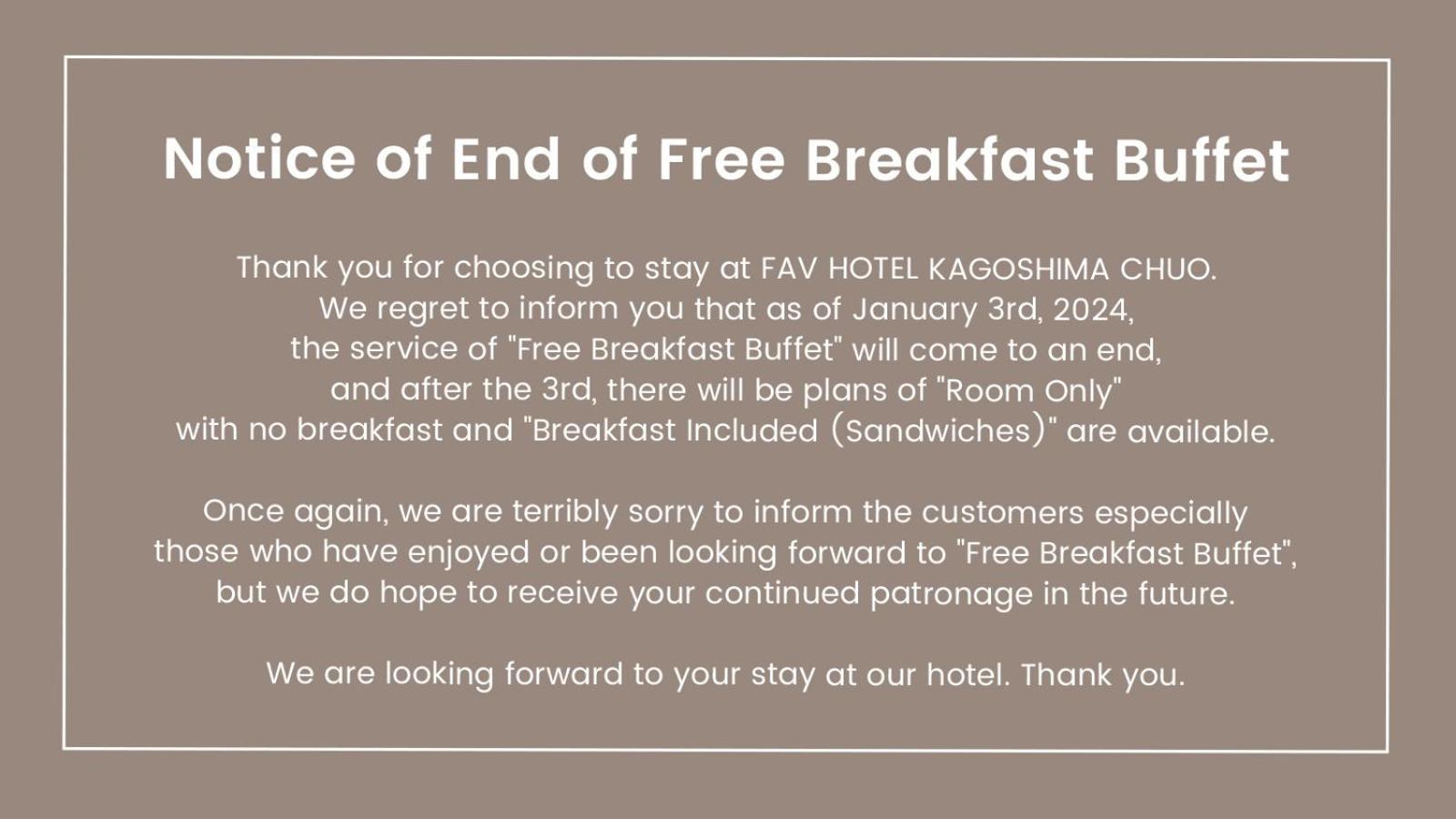 Fav Hotel Kagoshimachuo エクステリア 写真